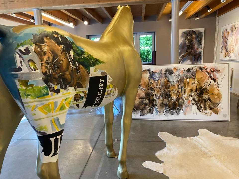 Hand-Painted Horses